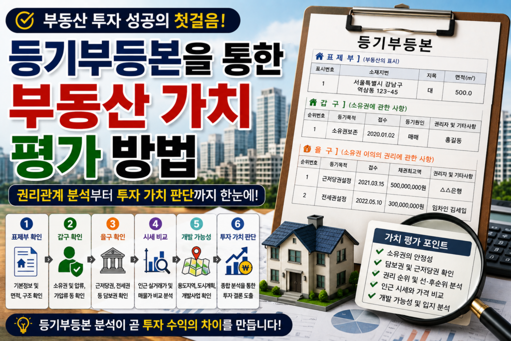 부동산 가치평가