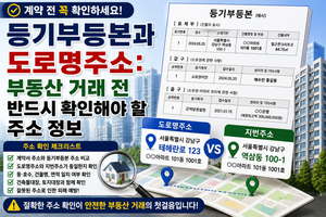 등기부등본과 도로명주소