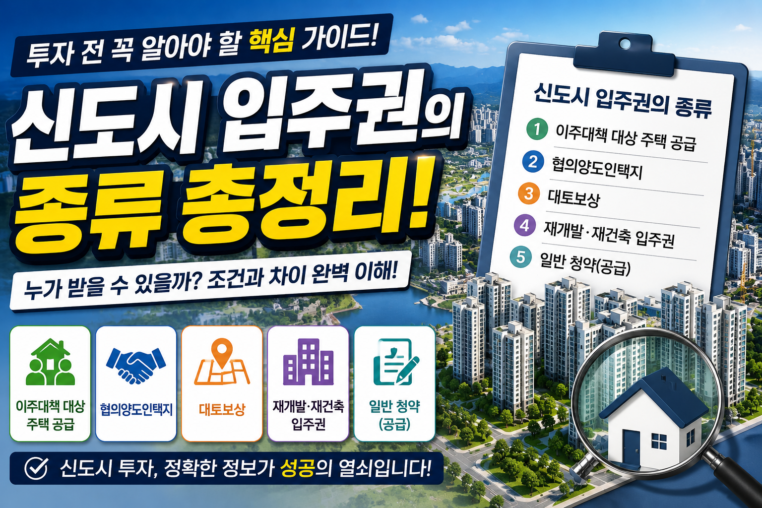 신도시 입주권